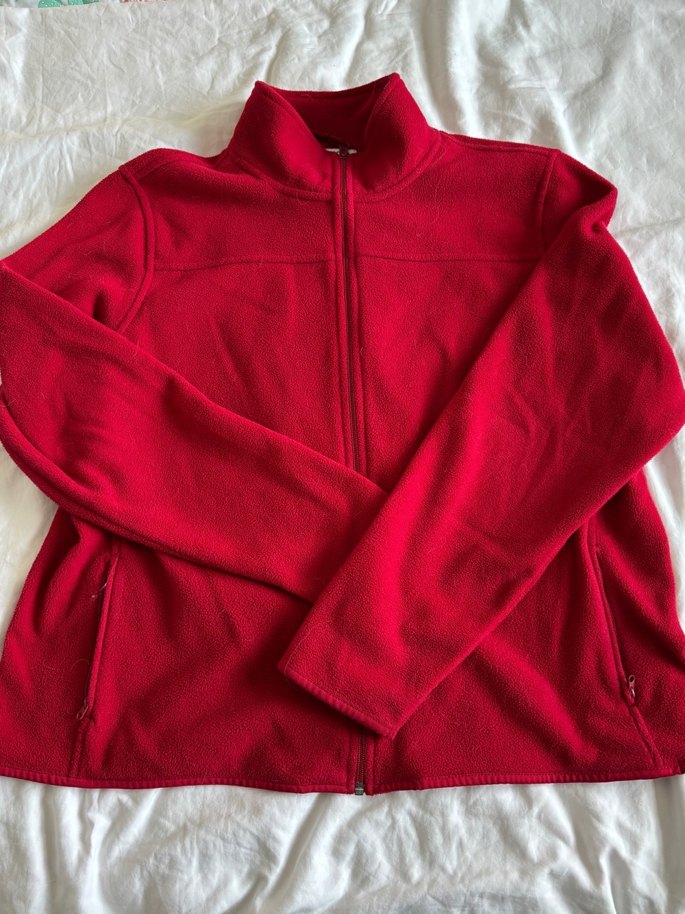 antigua fleece zip up